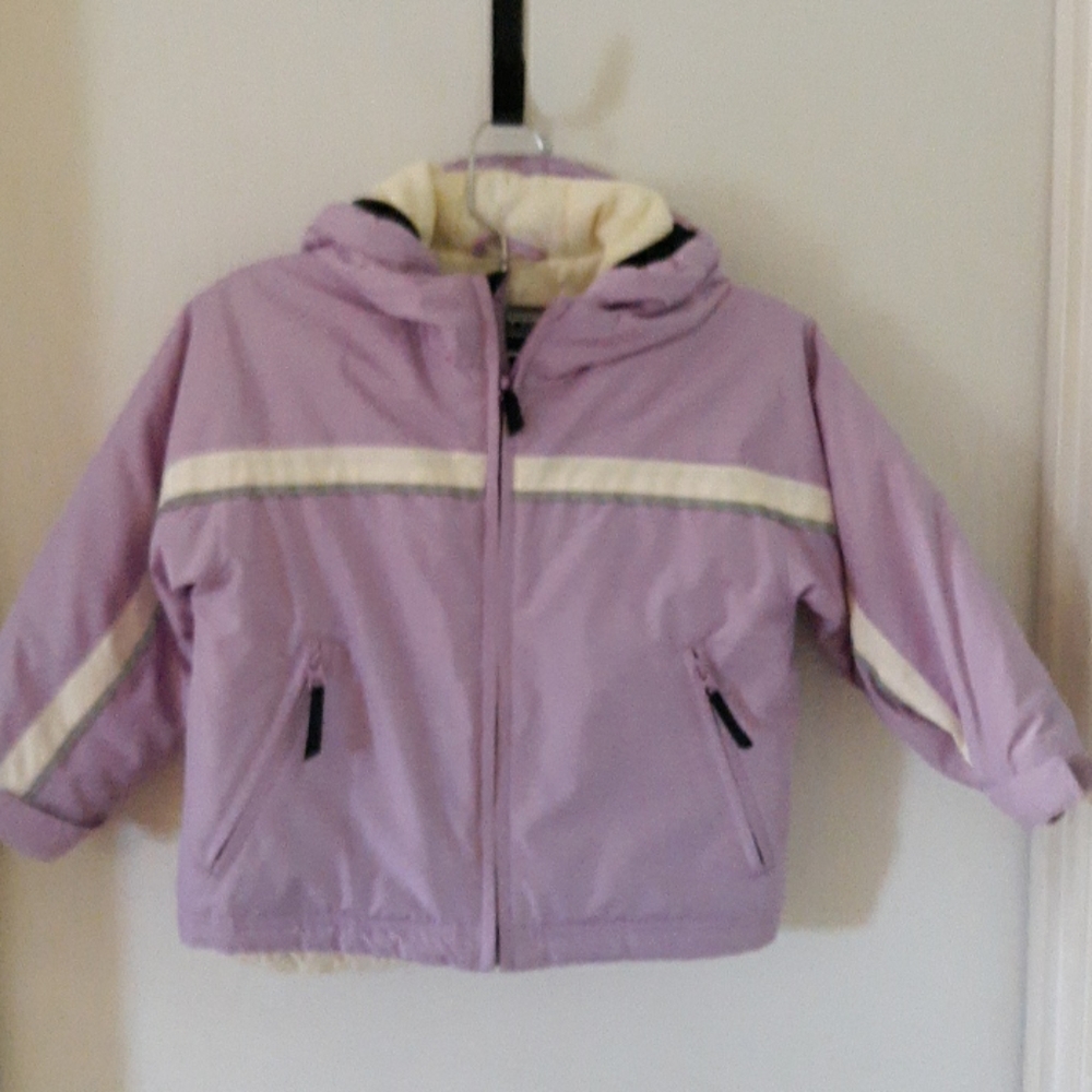 EUC Land's End girl's winter jacket small
